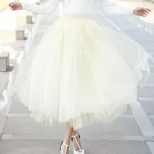 Rihschpiece, винтажные макси юбки, Женская юбка-пачка, фатиновая юбка, женские эластичные юбки, 3 слоя, длинная Плиссированная черная юбка с высокой талией, RZF897