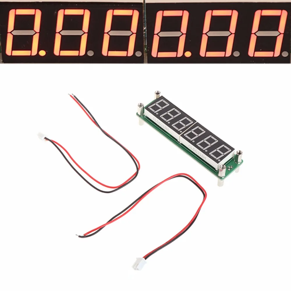Red LED 6 Digits 0.1MHz-65MHz Frequency Counter Digital Cymometer Tester Meter Test Tools Red LED 6 Digits 0.1MHz-65MHz Frequency Counter Digital Cymometer Tester Meter Test Tools
