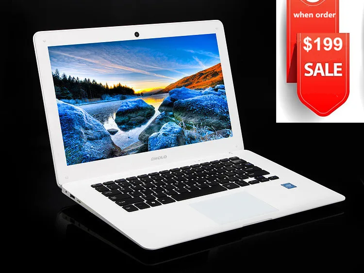  14inch Laptop PC Computer Notebook Windows10 Qual Core In-tel Atom X5-Z8300 4G 64G SSD Wifi Webcam PC Tablet  