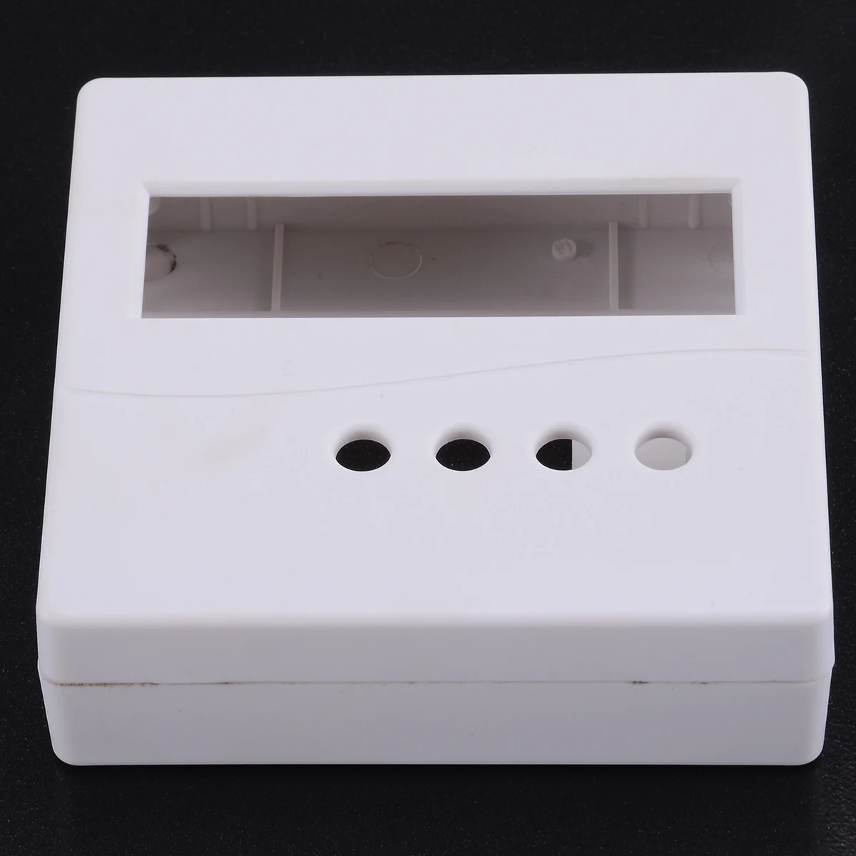 New Plastic Electronic Project Box 86x86x26mm Enclosure Case for DIY LCD1602 With Button Caps