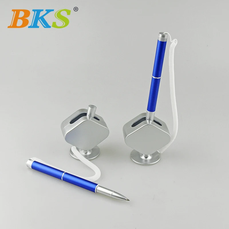 Wholesale Promotioal Bank Counter Table Desk Fixed Gel Ink Pen with