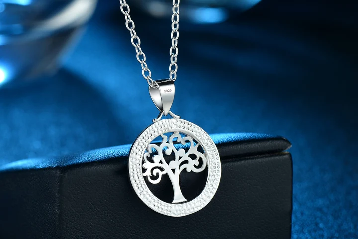 720 opal pendant necklace back