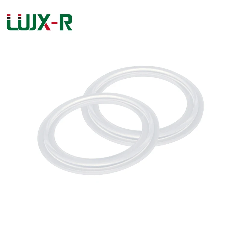 LUJX-R 3/" 1,5" "-8" Санитарно-гигиенический Зажимная прокладка кремния уплотнительное кольцо шайба плоские прокладки для Ferrule трубы OD50.5/64/78/91-233 мм