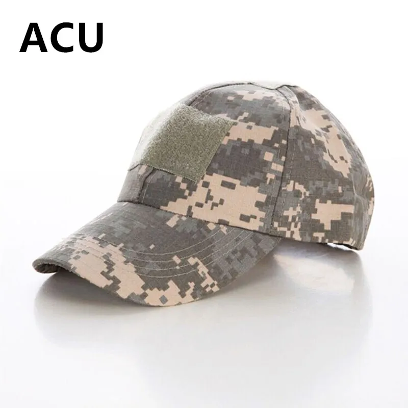 MEGE US Army Camo cap s для женщин и мужчин летний уличный Топ качество солнцезащитная Кепка шапки спортивные походные охотничьи регулируемая крышка - Цвет: ACU