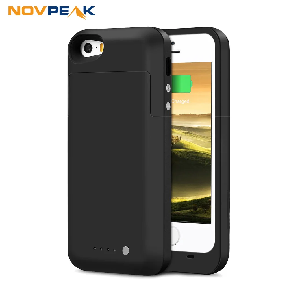 Novpeak 2500mAh Portable External Backup Battery Charger Case Power Bank Powerbank Case Cover