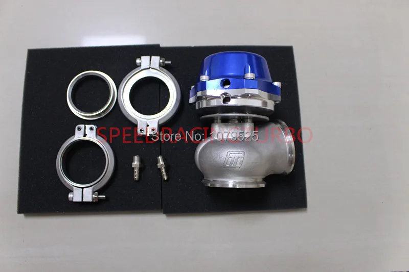 

50MM EXTERNAL WASTEGATE EWG BLUE V-BAND UNIVERSAL 50 MM