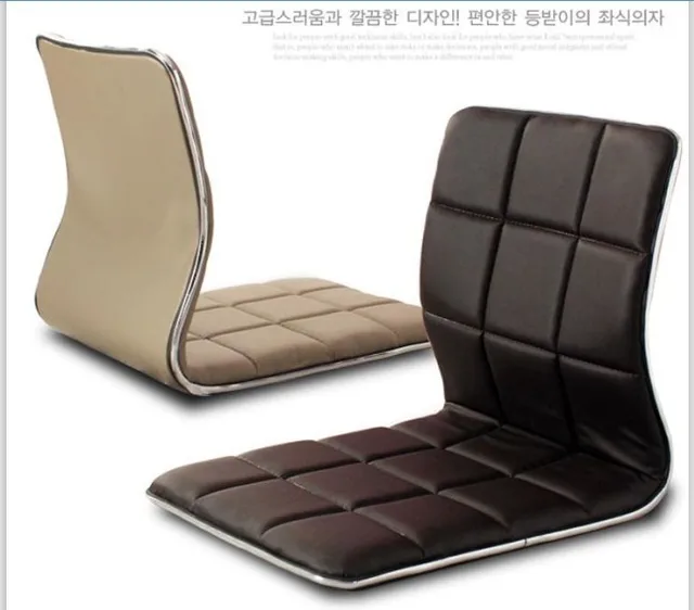 Cheap (4pcs/lot) Good Life Furniture Chairs Latest Zaisu Legless Brown Leather Living RoomJapanese Floor Seating Tatami Leather  Chair Cheap (4pcs/lot) Good Life Furniture Chairs Latest Zaisu Legless Brown Leather Living RoomJapanese Floor Seating Tatami Leather  Chair