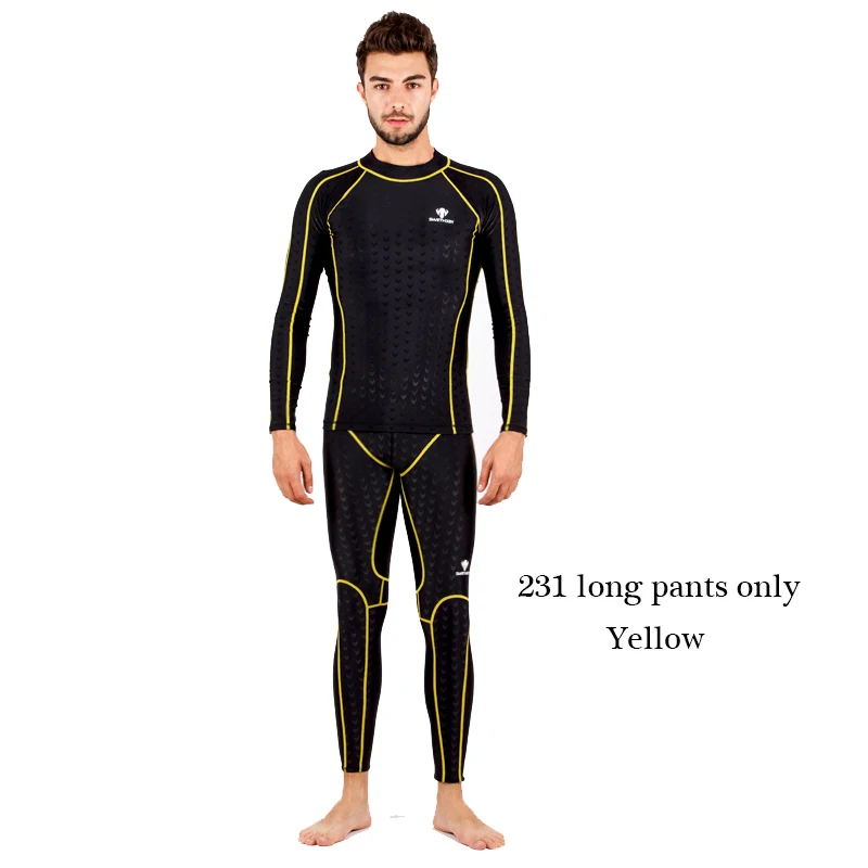 HXBY профессиональный купальник-Акула рубашка для плавания с длинными рукавами Мужская одежда для плавания женские брюки для плавания женская одежда для плавания купальники большого размера - Цвет: Swimming pants Y