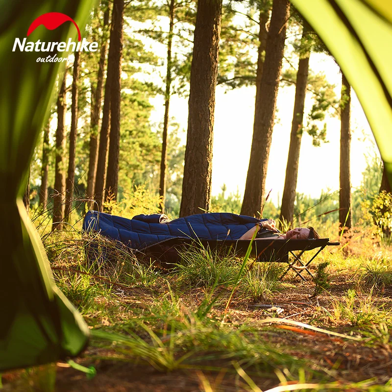 Naturehike Складная Походная кроватка для рыбалки одиночная кровать офиса обеденная