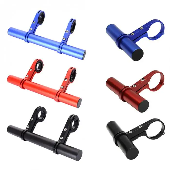 Clearance Cool Multifunction  Bike Holder Handle Extender Double Handlebar Flashlight PC Clip Bracket Bicycle Accessories ALS88 1