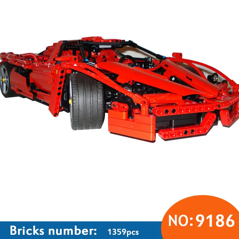 

2017 New AIBOULLY Technic ENZO 1:10 Supercar Car Model Building Block Educational Construction Bricks compatible with DIY 8653
