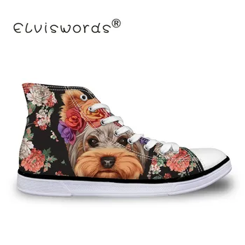 

ELVISWORDS French Bulldog Pattern Canvas Shoes for Man Casual White Slip On Sneakers School Comfort Loafers for Teenagers Boys