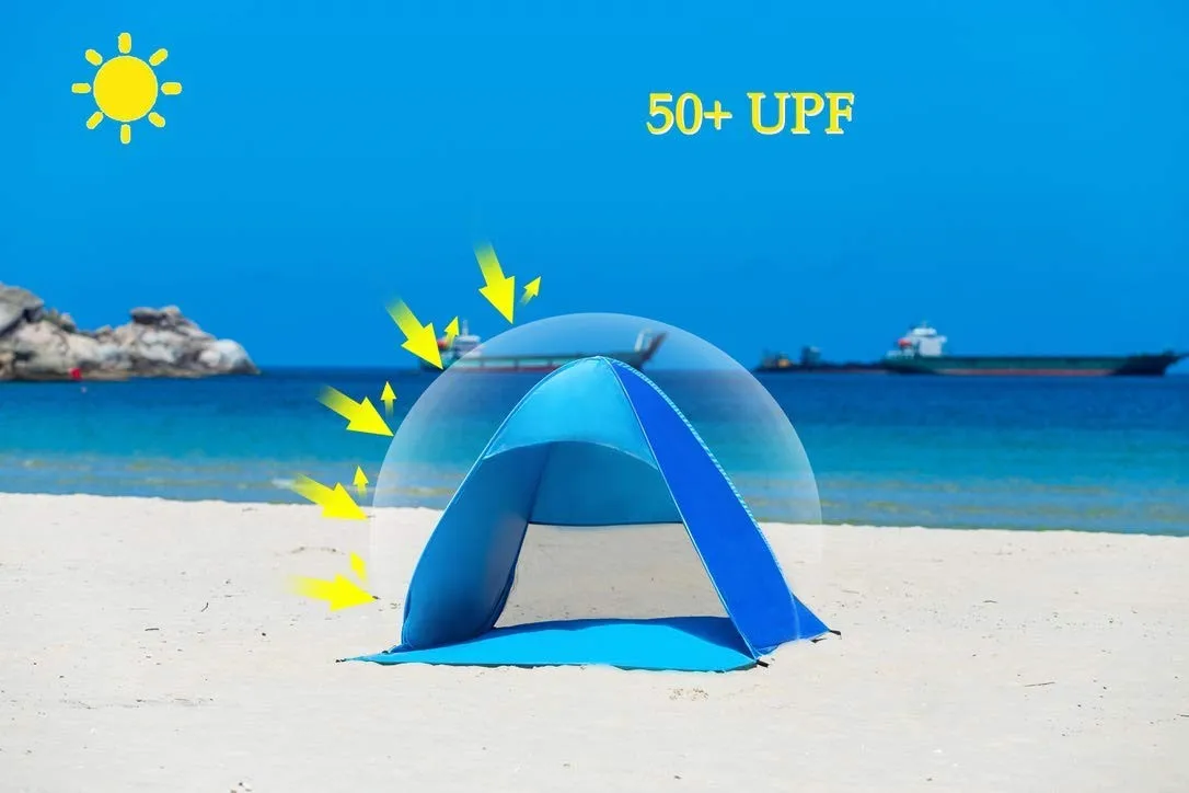 Автоматическая кемпинговая палатка Пляжная палатка 3 человека нейлоновая мгновенная всплывающая палатка анти УФ тент наружная