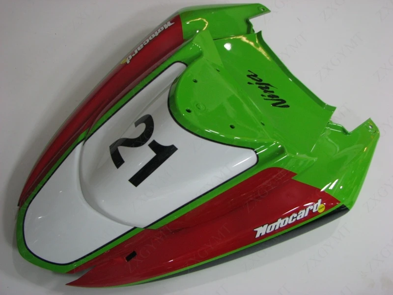 フェアリング 2004年ZX10R 2005マークZX 1000 04 05 ZX -10 R用フルラッキュアリンゴリングカット - オリジナルのタイトルを表示する 2004 カワサキ Z ボディkawasaki ZX10r 2004-2005緑黒赤フェアリング忍者zx 10rカワサキ