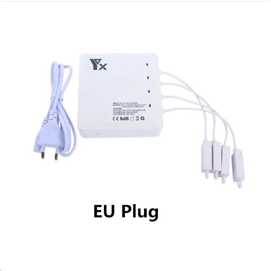 6 in 1 Multi Charger for DJI Mavic Air Drone Battery Charging Hub Intelligent Smart Battery Charger with USB Port for Controller-10