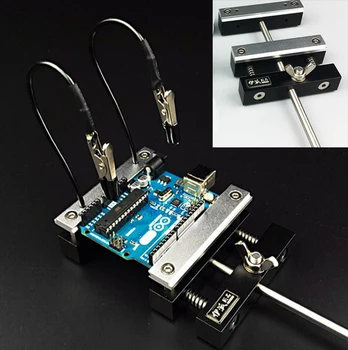 

PCB Circuit Board Soldering Station XT60 T Plug Holder Welding Desoldering Clip Work W/2 Caliper Clamp For RC FPV Drone