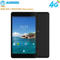 Новый ALLDOCUBE T801 8 дюймов 4G телефонные вызовы планшеты MT6797X Helio X27 Дека Core 1200*1920 ips Экран Android 8,0 3 GB + 32 Гб планшетный ПК