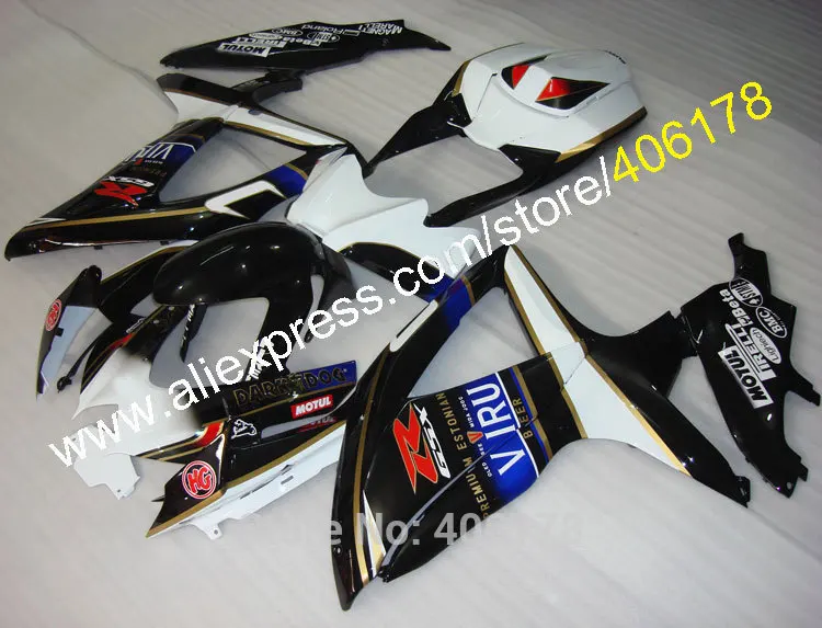 

Hot Sales,For SUZUKI GSXR600 750 2008 2009 2010 K8 GSXR 750 600 08 09 10 VIRU motorcycle parts fairings (Injection molding)