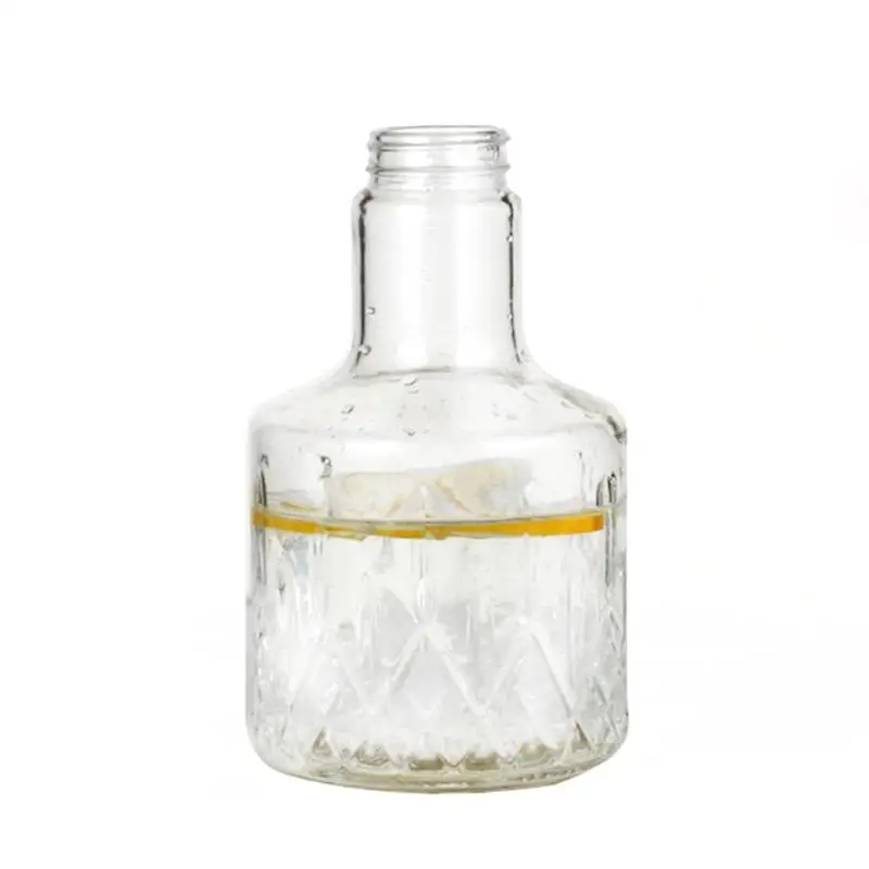 Стекло бутылка холодной воды ручное давление диспенсер для водяного охладителя напиток графин для сока