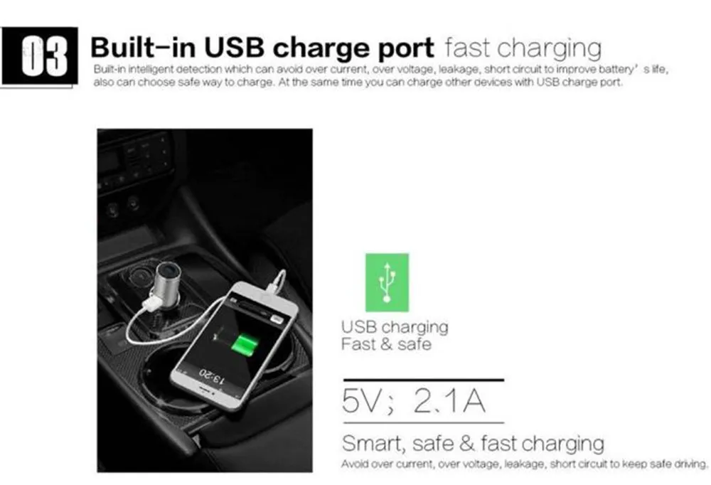 Auto Charging Smart Bluetooth 4.0 Stereo Headset  (6)