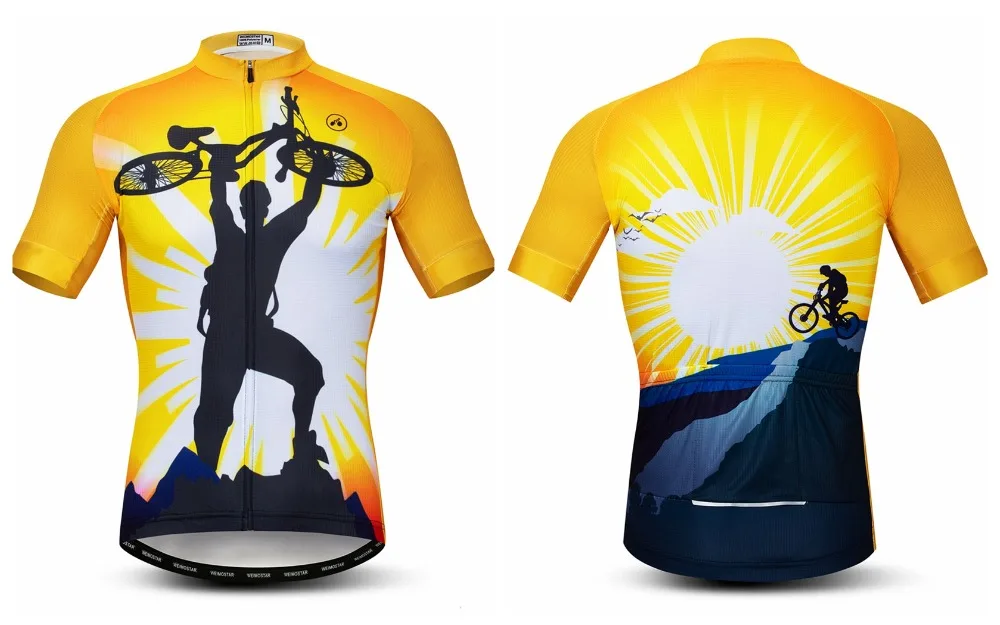 Vélo Для мужчин короткий рукав Ropa Ciclismo шоссейные велосипеды Костюмы MTB велосипеда одежду носить цикла Майо рубашка куртка Топ