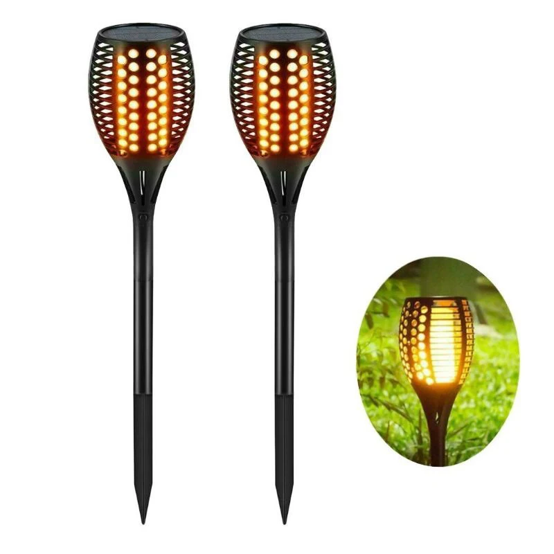 

Solar Lights Waterproof Flickering Flames 96 LED Outdoor Landscape Decoration Lighting Security Torch for Garden Patio Deck Yard