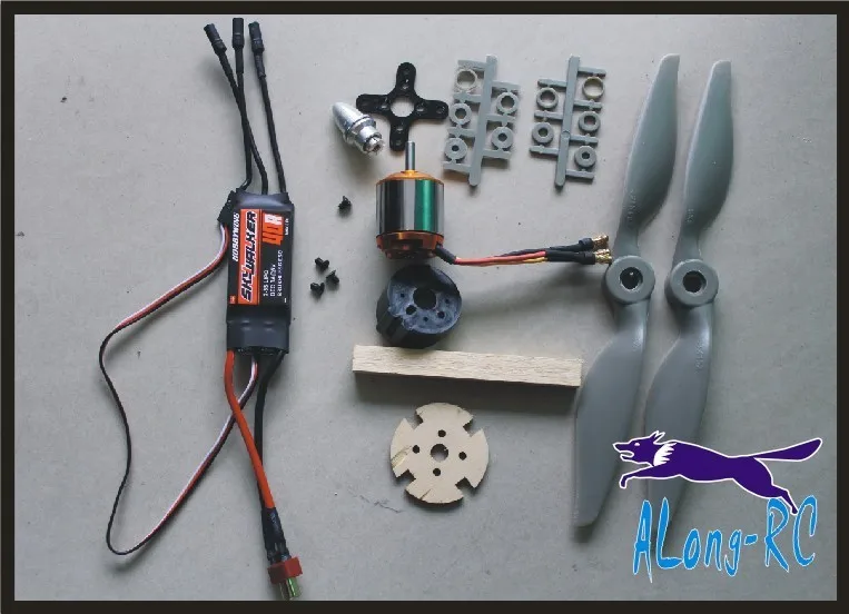 Бесплатная доставка XXD2217 KV1500 + SKYWALKER 40A ESC power SET 1 2 кг PULL для Модель ру аэроплана