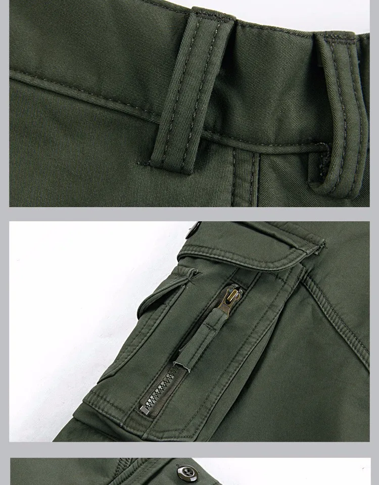 Quentes dos Homens para o Treinamento de Escalada ao ar Livre do Inverno Grossos da Carga Baggy para o Trabalhador Calças Macacões Multi Bolsos Térmicas Mais Tamanho 13 Esporte e Lazer