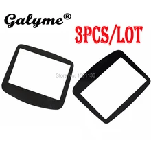 3 шт./лот высокая твердость черный Цвет Пластик Экран объектив Защитная крышка для gameboyadvance Замена Экран Панель Boy Advance