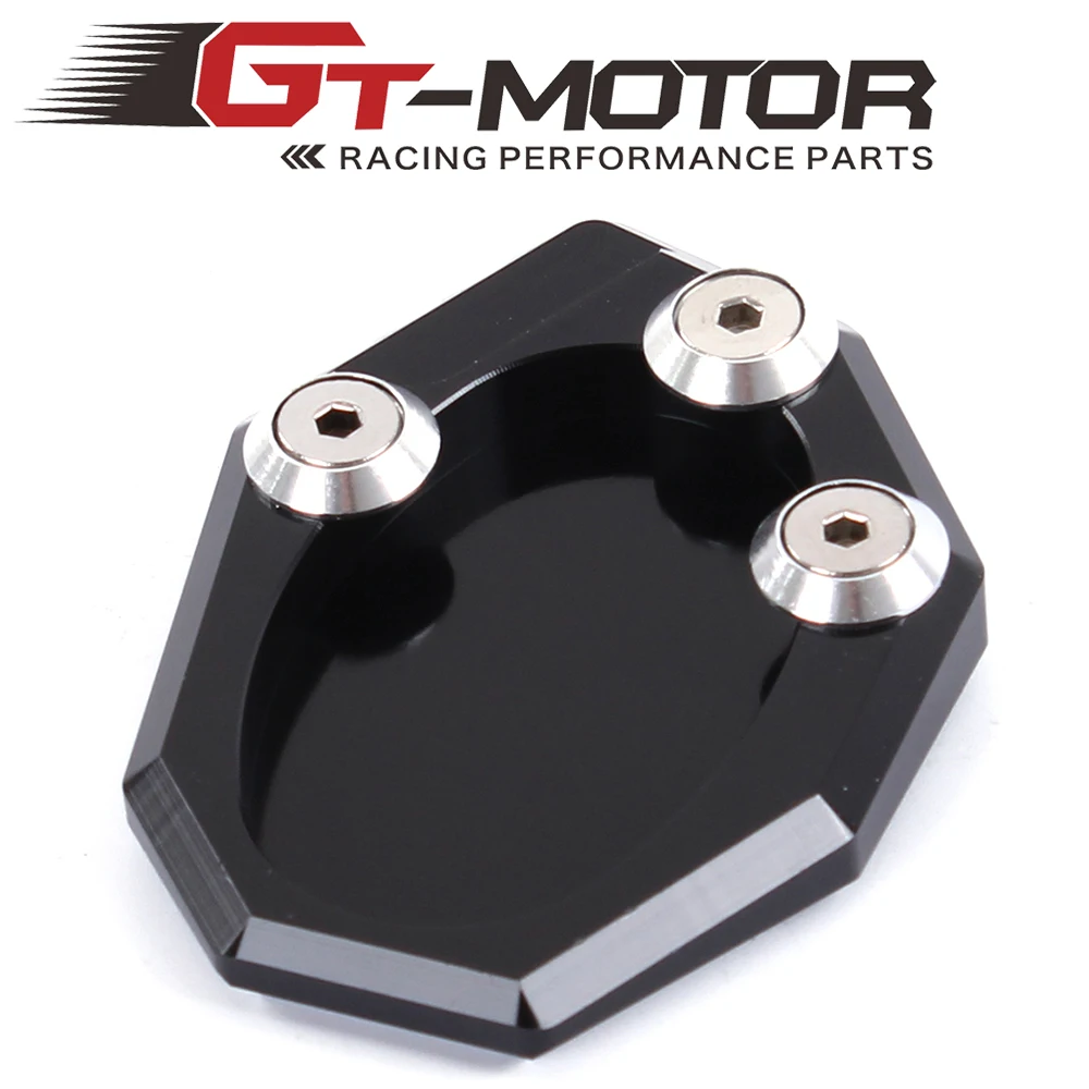 

Motorcycle Kickstand Side Stand Extension Plate Pad Enlarger Support for KAWASAKI VERSYS 650 2011 2012 2016 KLX 250 2009-2014