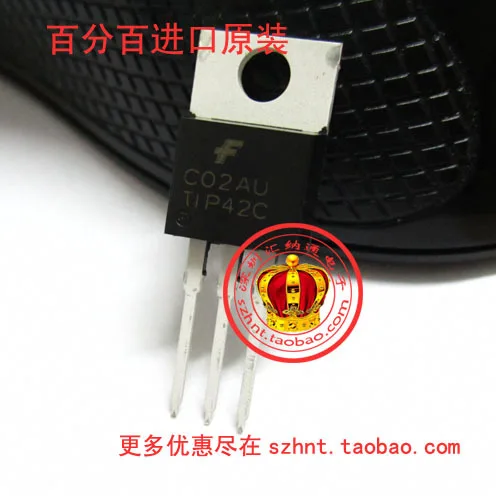 Imports of new original TIP42C PNP transistor absolutely genuine TO-220 - HNT | Электронные компоненты и