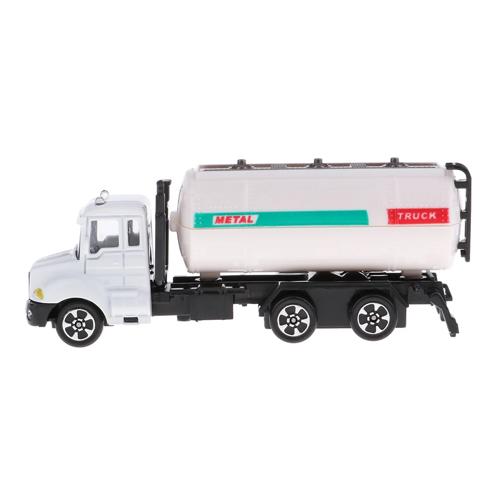 1/64 Truck Model Pull Back Construction Engineering Truck Vehicles Toy for Kids DIY Play Kits For Boys Children Educational Toys