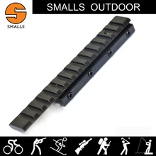 Военный Airsoft AR 15 Аксессуары тактический 11 мм ласточкин хвост до 21 мм Уивер Пикатинни адаптер продлить Сфера крепление для охота