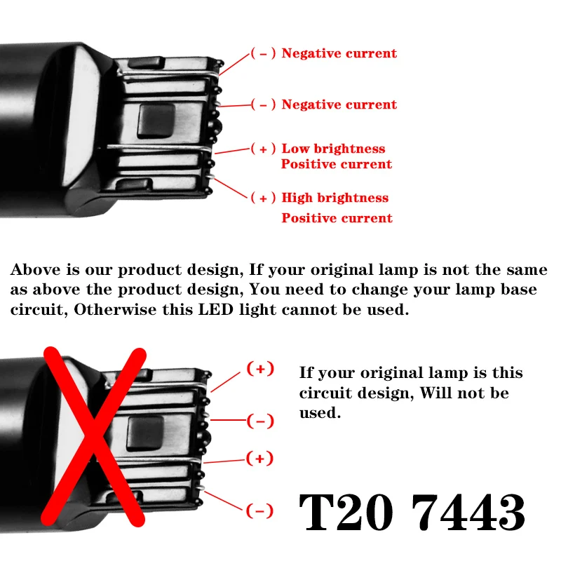 2 шт. T20 7440 W21W светодиодный автомобильный стоп-сигнал 3030 светодиодный чипы задний фонарь автомобильный поворотный сигнал лампы дневные ходовые огни задние противотуманные фары