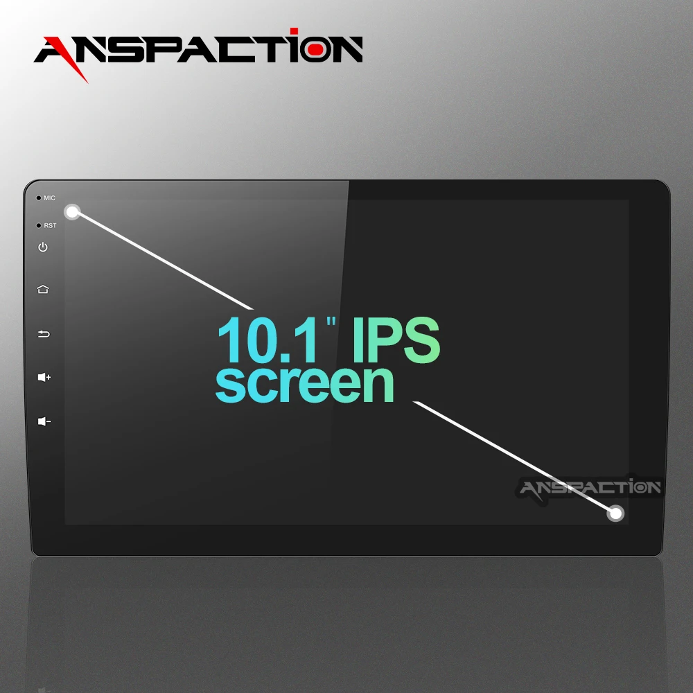Cheap 10.1 inch 2G android 8.1 car dvd gps navigation radio video player stereo universal radio car universal multimedia 1 din 4