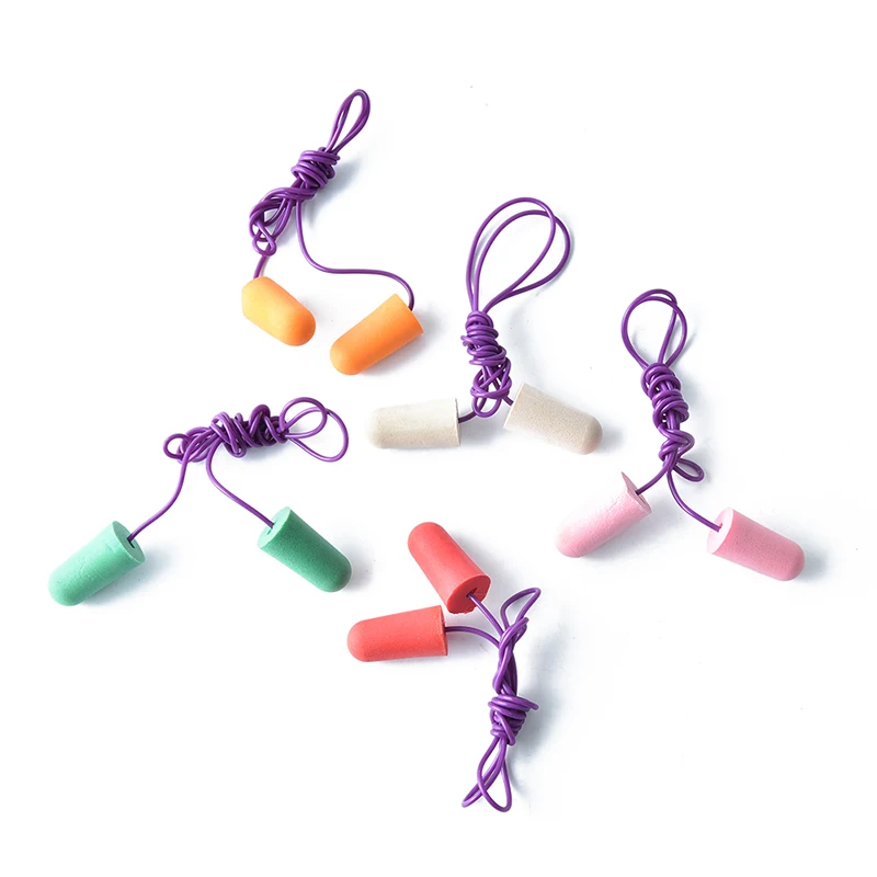 

1Pair Ear Plug Waterproof Soft Swimming Earplugs Nose Clip Case Protective Prevent Water Protection Soft Silicone Swim Dive