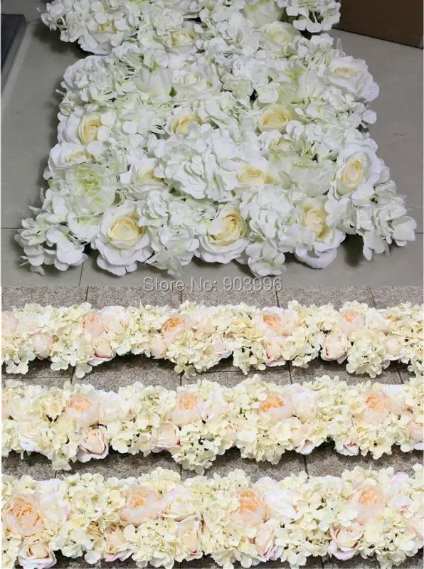 2016 High quality 10pcs lot wedding flower wall stage or backdrop decorative wholesale artificial flower table