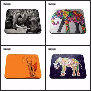 

Custom Two Love Elephant Nose High Quality New Size Gaming Mouse Pad Non-Skid Rubber Pad 18*22cm and 25*29cm And 25*20cm