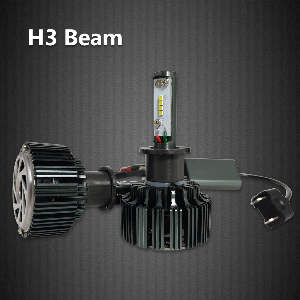 CNSUNNYLIGHT H7 H4 H13 9005 HB3 9006 HB4 H1 H3 880 881 H8 Car Bulbs Led Headlight Kit 6000K CSP Chips Auto H11 Fog Lamps with Fan (13)