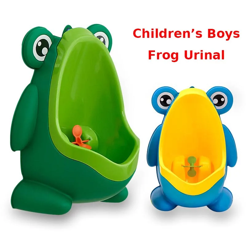 Baby Boy Potty Toilet Training Frog Children Stand Vertical Urinal Boy Pee Potty Infant Toddler Wall-Mounted Urinal for Children