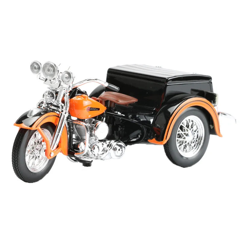 

Maisto 1:18 Alloy Tricycle Model Toy 1947 SERVI-CAR Motorcycle Models Crafts Home Decoration Collection Toys For Boy Gift