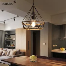 American Country Style Retro Industrial Wind Hemp Rope LED Pendant Lights Loft Creative Iron Diamond Decor Lighting Pendant Lamp American Country Style Retro Industrial Wind Hemp Rope LED Pendant Lights Loft Creative Iron Diamond Decor Lighting Pendant Lamp