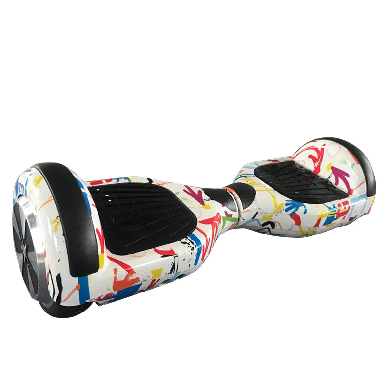 SUPERTEFF 6.5 inch graffiti self balance LED wheel high quality scooter with bluetooth speaker carry bag and remote controller SUPERTEFF 6.5 inch graffiti self balance LED wheel high quality scooter with bluetooth speaker carry bag and remote controller