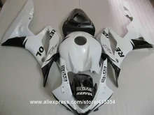 Fairing kit for Honda injection molding CBR600RR 07 08 classical white black motorcycle fairings set CBR 600RR 2007 2008 10NT