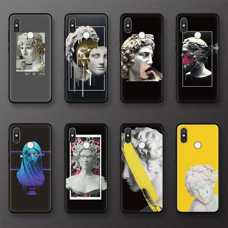 

Sculpture Bizarre Cases For Xiaomi Redmi Note 7 5 S2 6 Plus 3 3S 4 Pro 4A 4X 5A 6A Case For Mi A3 8 Lite 9 CC9 CC9e A1 A2 TPU