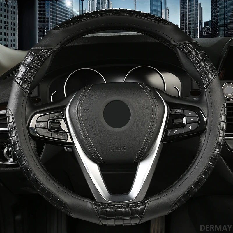 Кожаный Автомобильный держатель DERMAY для защиты от повреждений 38 см/15 дюймов