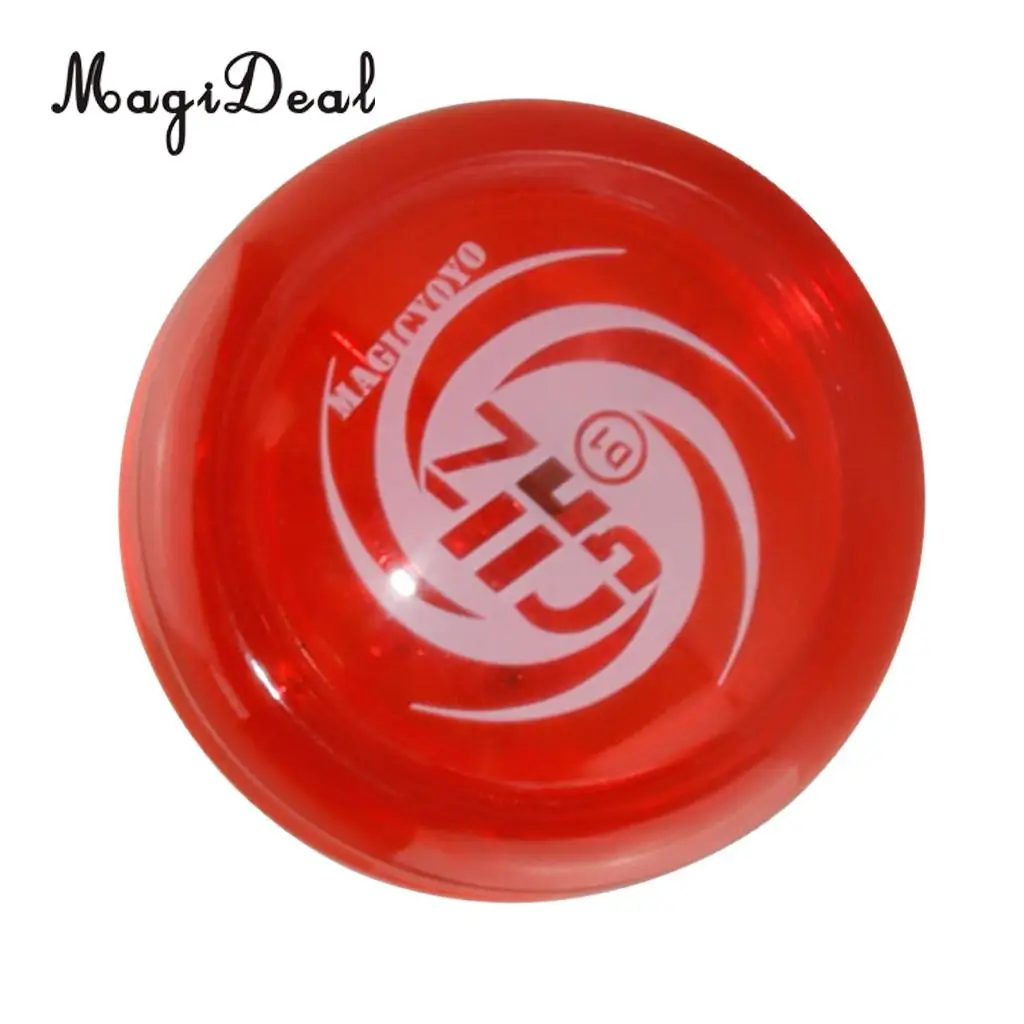 Plastic D1 Spin Ball Professional YoYo Size E Bearing with String for Kids Children Adult Classic Toy Green