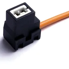 H1 H3 женские керамические 10 шт жгут проводов для фар держатель лампы адаптер гнездового соединителя