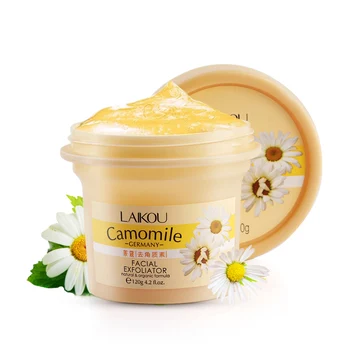 

1PC Camomile Extract Facial Exfoliating Scrub Gel Natural&Organic Formula Moisturizing Gentle Remove Dead Whitening Cosmetic