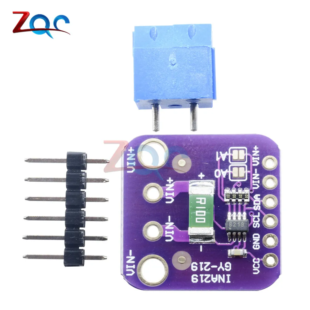 INA219 GY-219 интерфейс IEC высокая сторона постоянного тока Датчик Breakout источник питания мониторинг двухнаправленного датчика Модуль